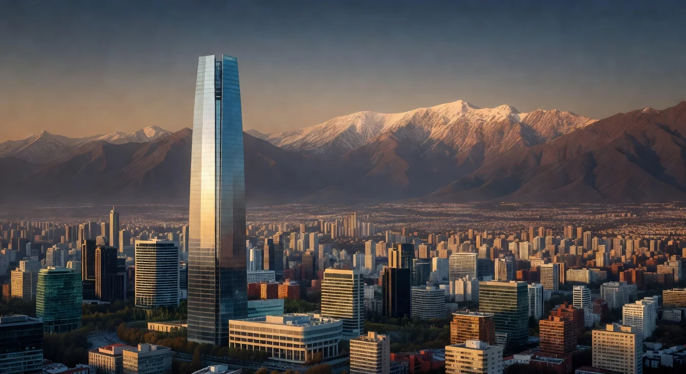 Chile landmark — hero image for Big Mac Index country report