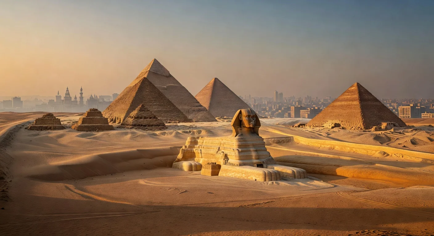 Egypt landmark — hero image for Big Mac Index country report