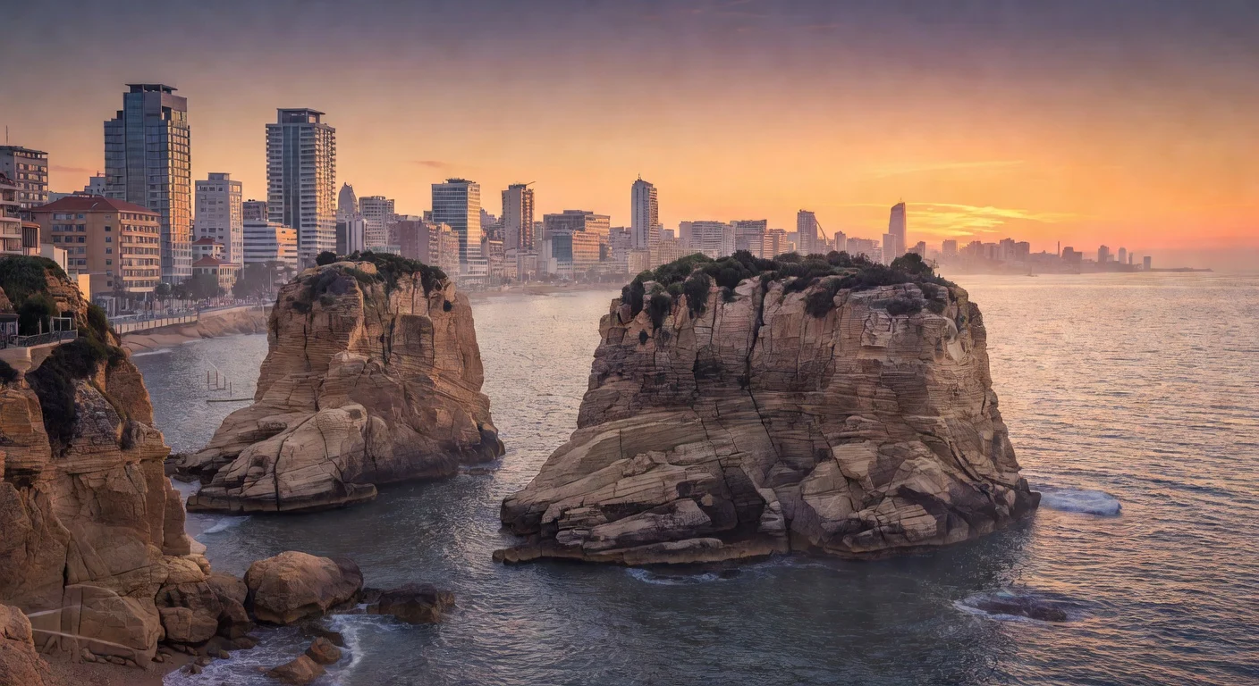 Lebanon landmark — hero image for Big Mac Index country report