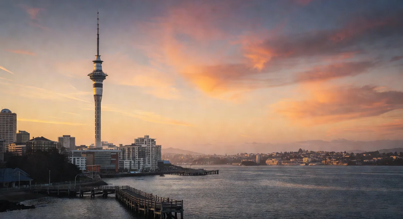 New Zealand landmark — hero image for Big Mac Index country report