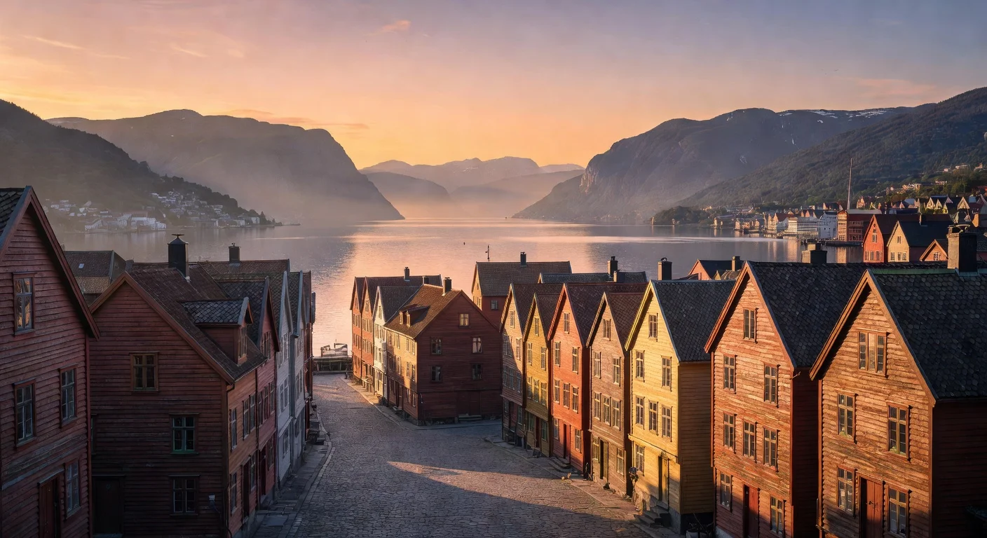 Norway landmark — hero image for Big Mac Index country report