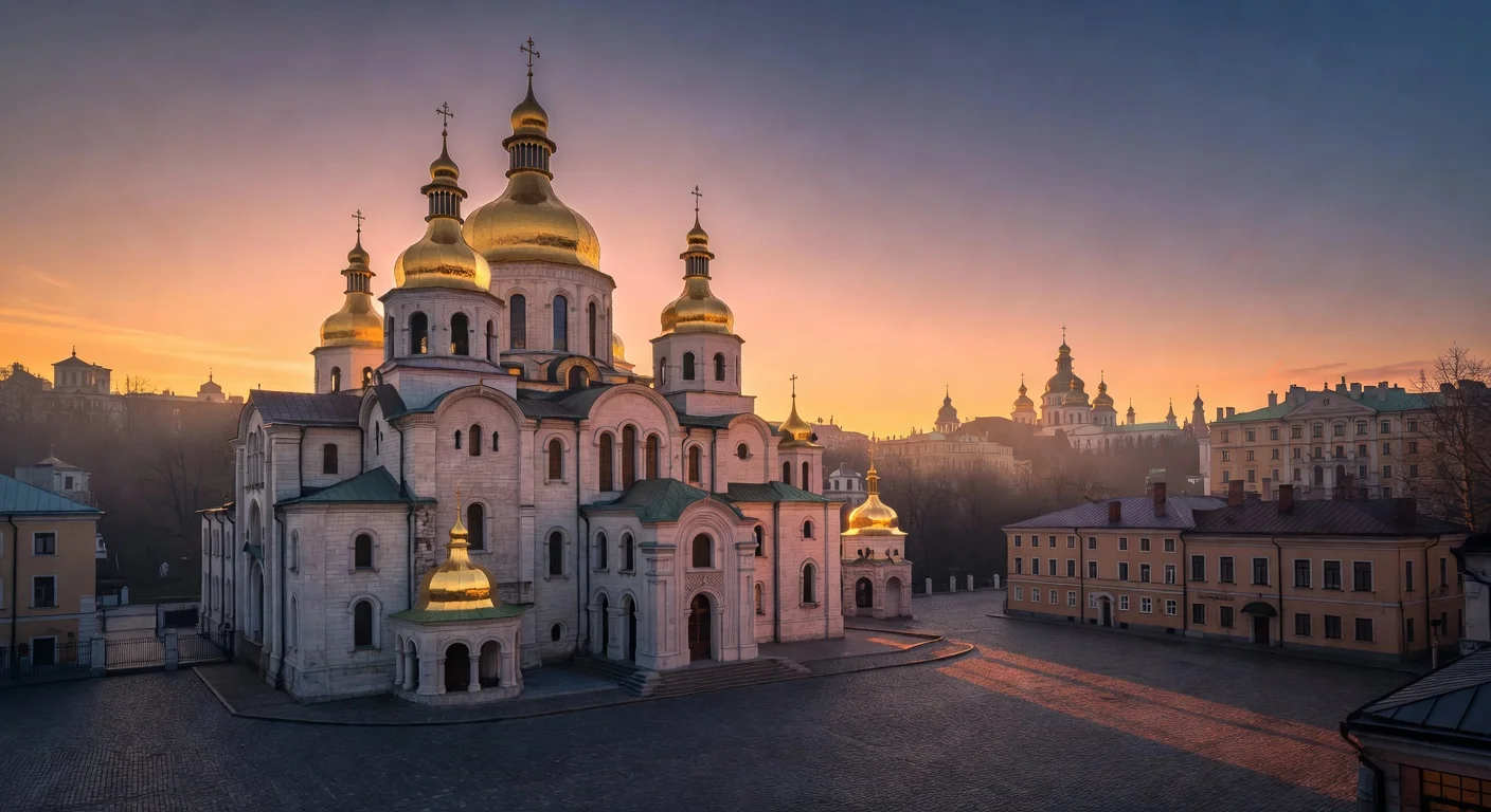 Ukraine landmark — hero image for Big Mac Index country report
