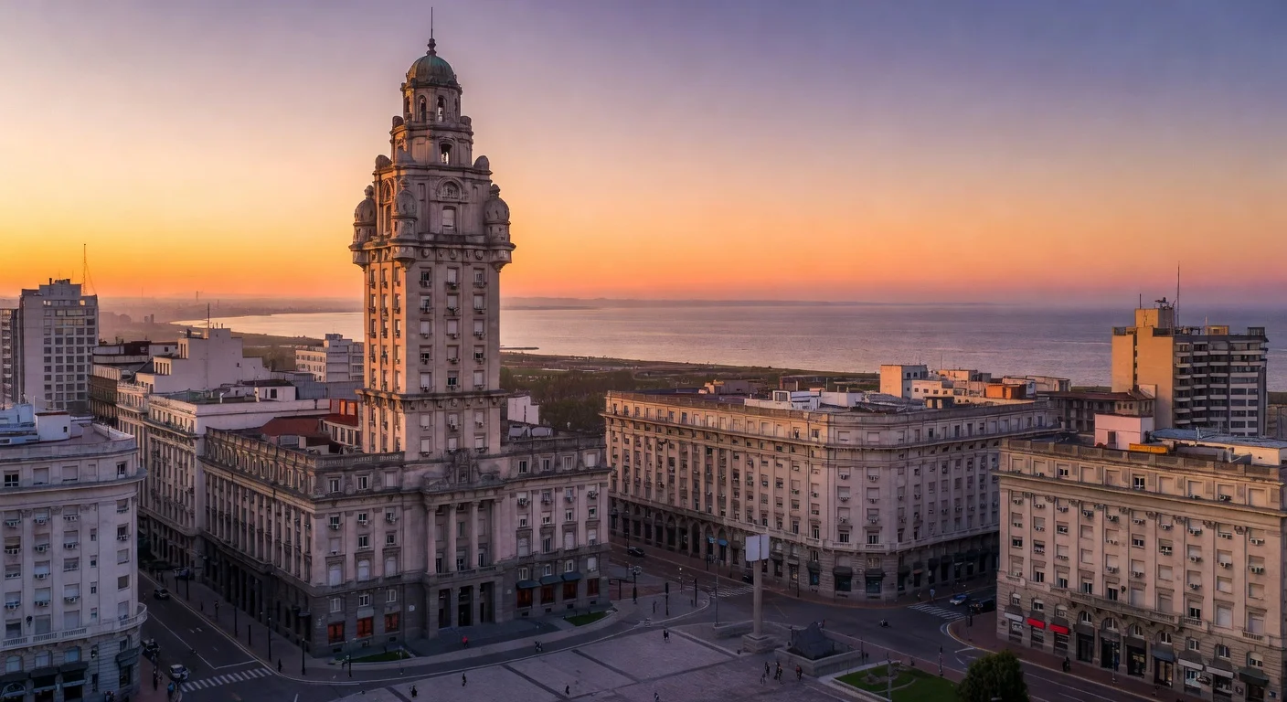 Uruguay landmark — hero image for Big Mac Index country report